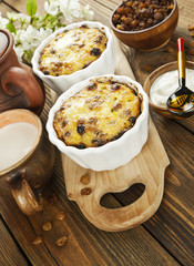 Casserole with cottage cheese