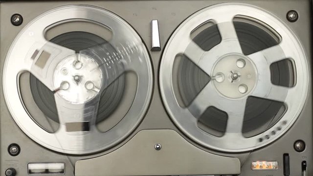 Reel to reel player and recorder. 1920 x 1080p HD video