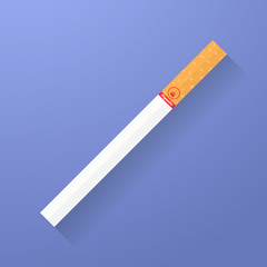 Icon of cigarette. Smoking symbol