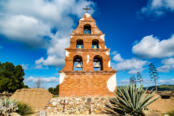 Fototapeta premium Mission San Miguel Bell Tower