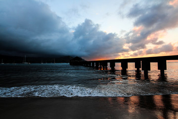 Fototapeta premium Kauai Pier