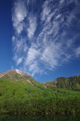 焼岳（上高地で撮影）