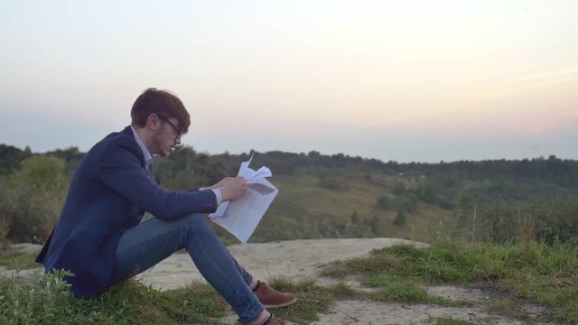 Man in the Doldrums