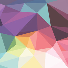 Abstract colorful triangle geometrical background