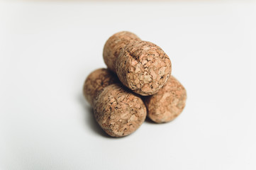 corks lies on a table-top