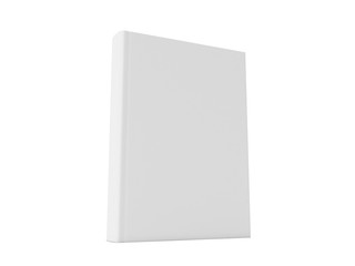 Blank book. 3D rendering