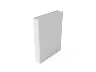 Blank book. 3D rendering