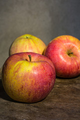 still life with apple, art photo