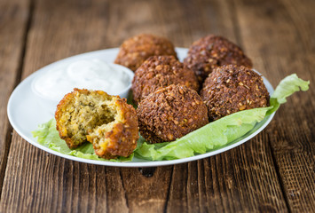 Homemade Falafel