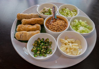 Nham due, Vietnamese food