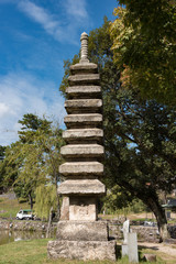 猿沢池の九重の塔