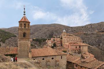 Fototapeta na wymiar village of albarracin in teruel Spain