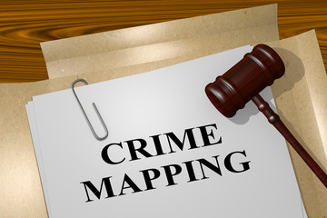 Crime Mapping concept