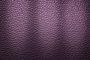Purple leather texture or leather background for design with copy space for text or image.