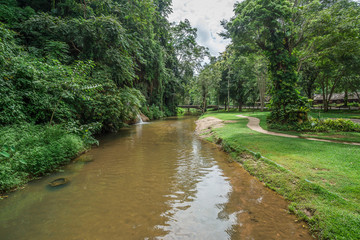 Waterfall in National Park ,Thailand