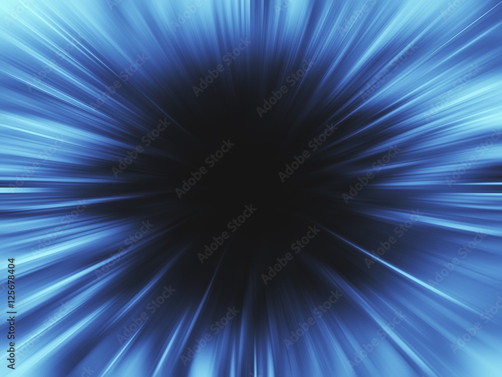 Wall mural motion zoom blur, acceleration super fast speed move abstract background for graphic animation desig