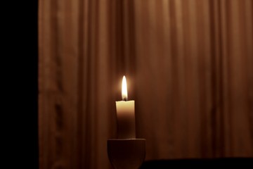 burning candle
