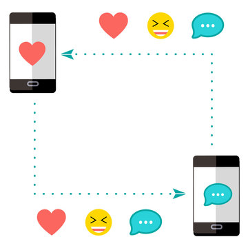 cominication chat messages social media