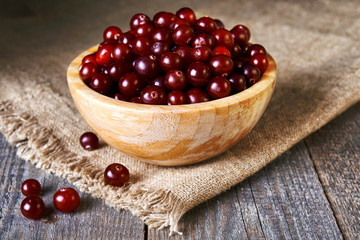 cranberries in bowl