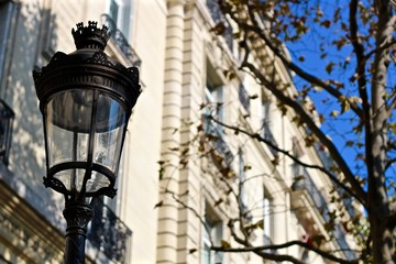 Coin de la rue à Paris, France