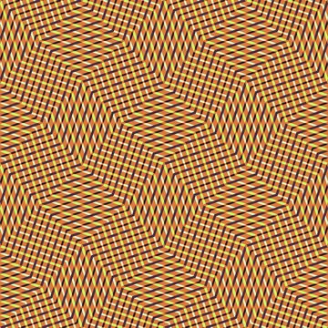 Abstract seamless vector pattern of intersecting diagonal ornaments