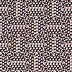 Abstract seamless vector pattern of intersecting diagonal orname