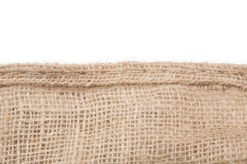 burlap texture border