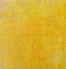 Yellow grunge wall for texture background
