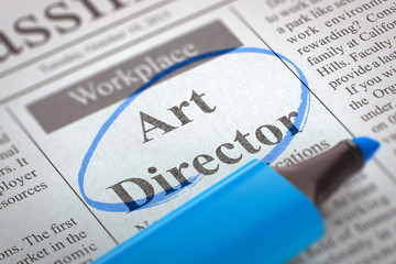 Art Director Wanted. 3D.