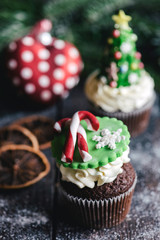 Christmas cake pops