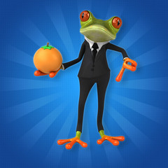 Obraz premium Fun frog