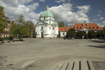 Fototapeta premium Church In Warsaw