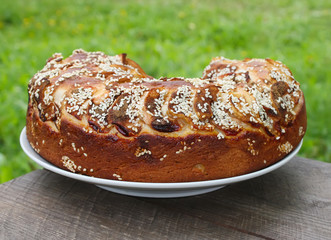 Sweet homemade cake