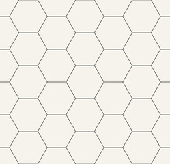 hexagon geometric black and white graphic pattern