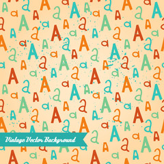 Unique abstract random seamless pattern.