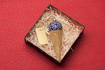 Colorful Christmas or New Year decoration