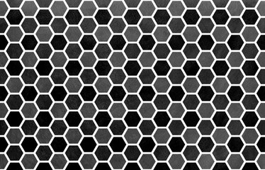 Watercolor geometrical comb pattern.