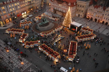 Weihnachtsmarkt in Prag