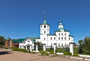 Sretinsky Orthodox female monastery in the village of Baturino Near-Baikal region of Buryatia (1813-1836 years of construction)
