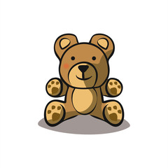 Oso de peluche sentado