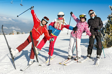 Ski en famille
