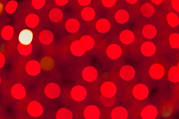 Abstract christmas lights as background