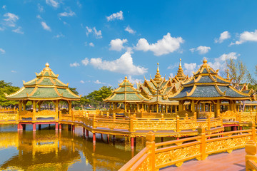 Fototapeta na wymiar Pavilion of the Enlightened in Thailand