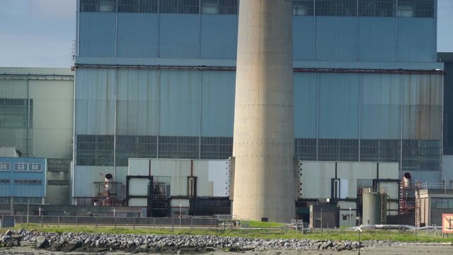 The front view of the Shannon Ferries in Killimer.  It is located on the northern bank of the Shannon and the N67 which passes through the village.