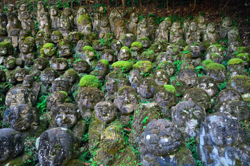 Otagi Nenbutsu Buddhist temple, Kyoto, Japan