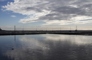 Reflections at Leigh-on-Sea, Essex, England