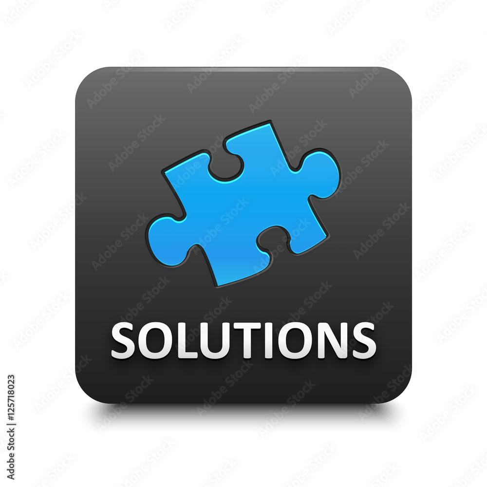 Poster solutions vector web button