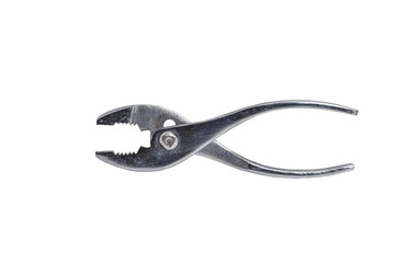 pliers isolated on white background with clipping path