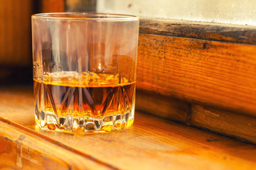Autumn whiskey tumbler