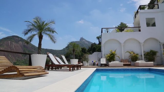 Hotel swimming pool